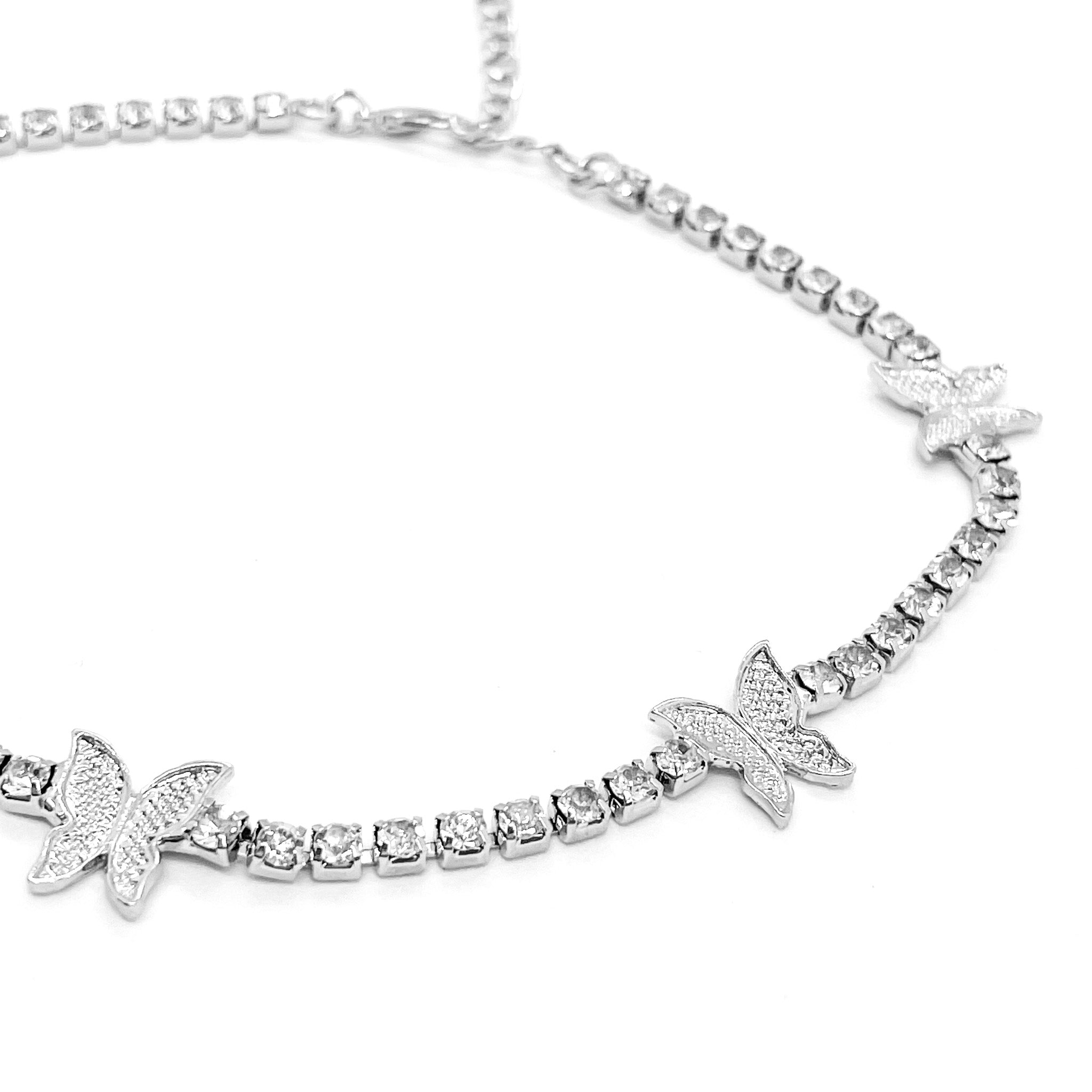 Collier Lil´ Butterfly Iced Out