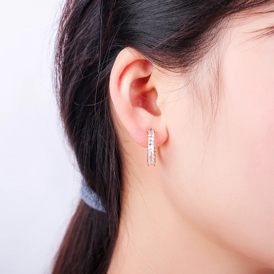 Baguette Earrings