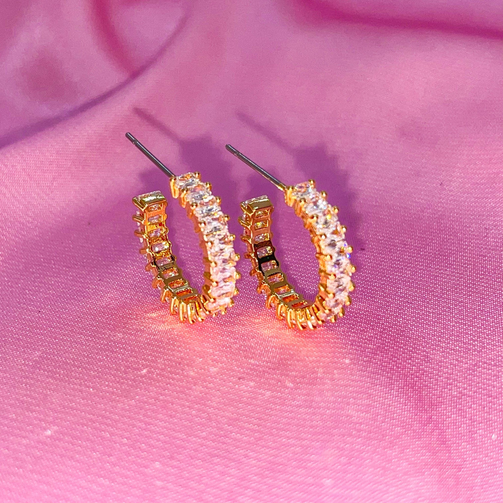 Baguette Earrings