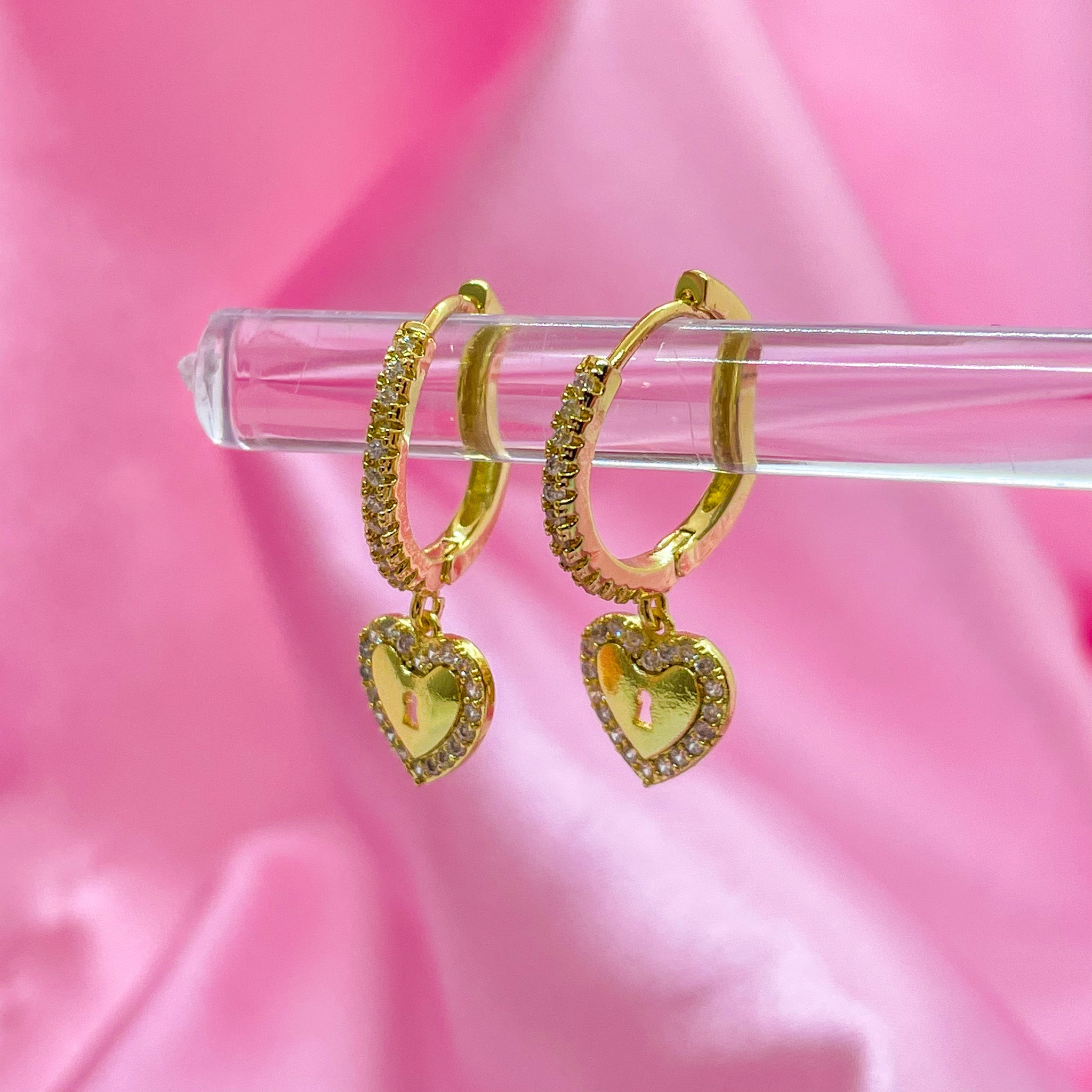 Luxury Lock Earrings