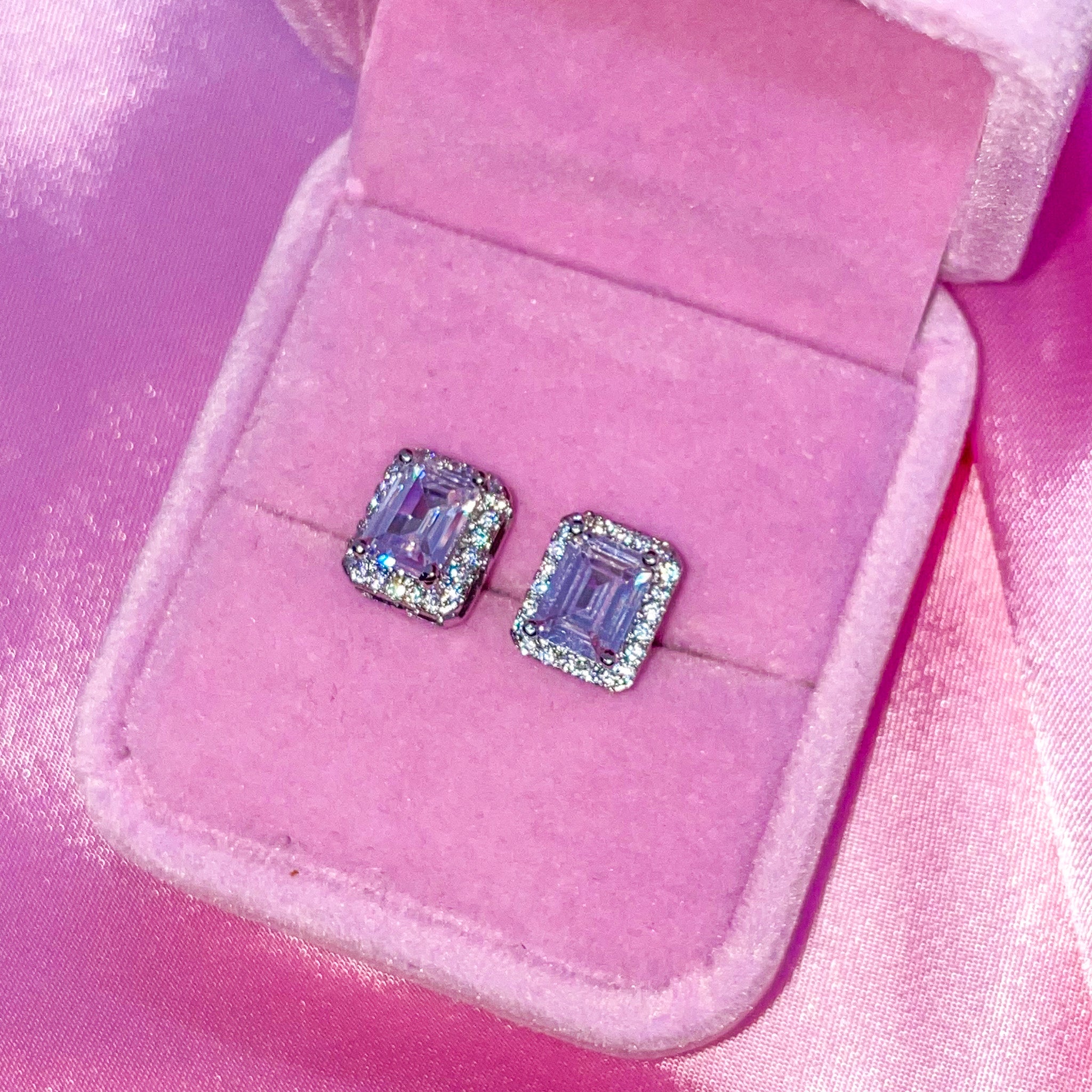 925 Luxury Diamond Earrings