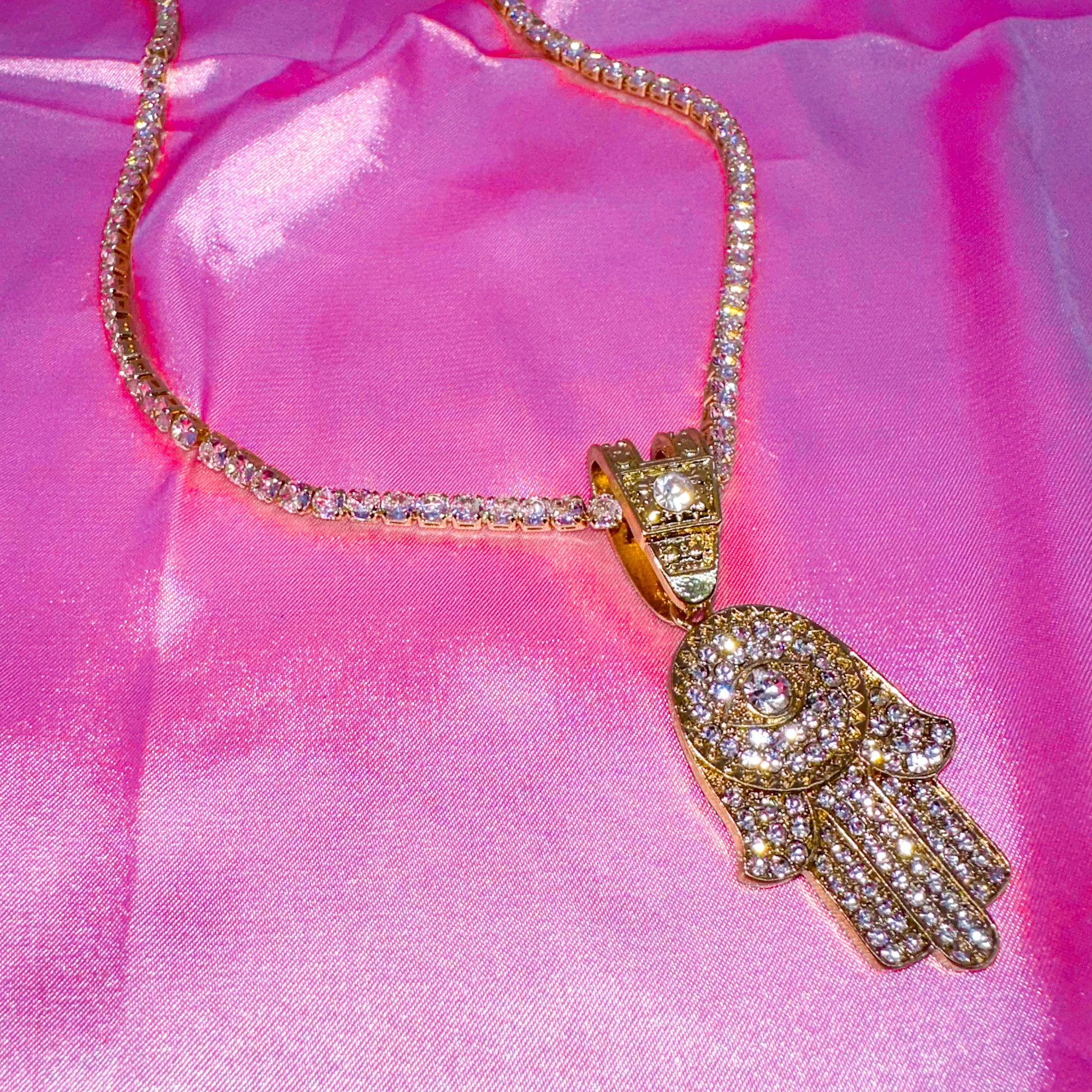 Fatima Bling Necklace