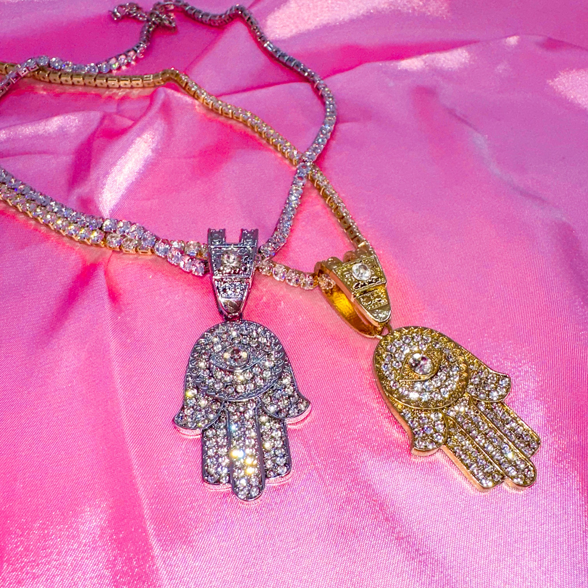 Fatima Bling Necklace