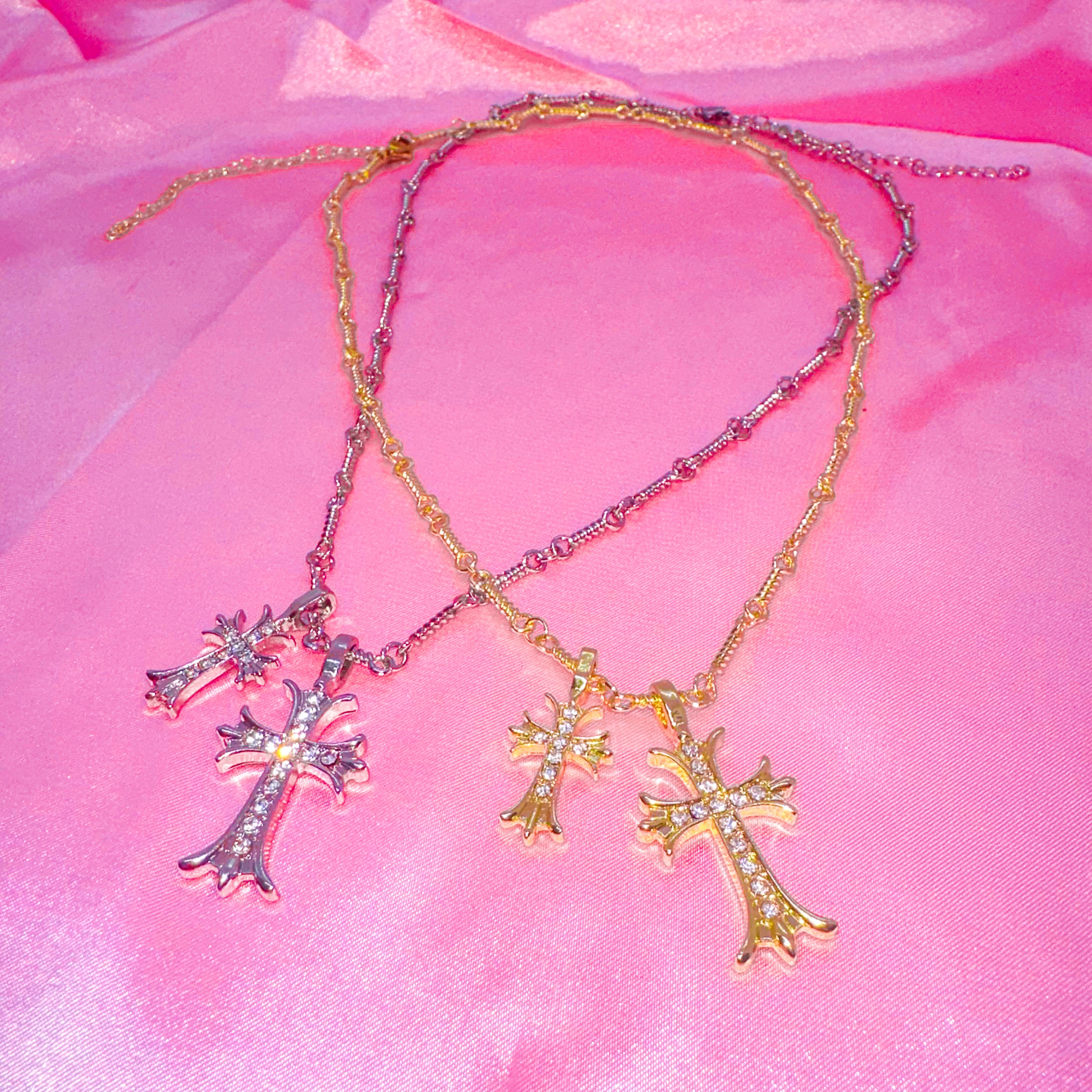 Icon Cross Necklace