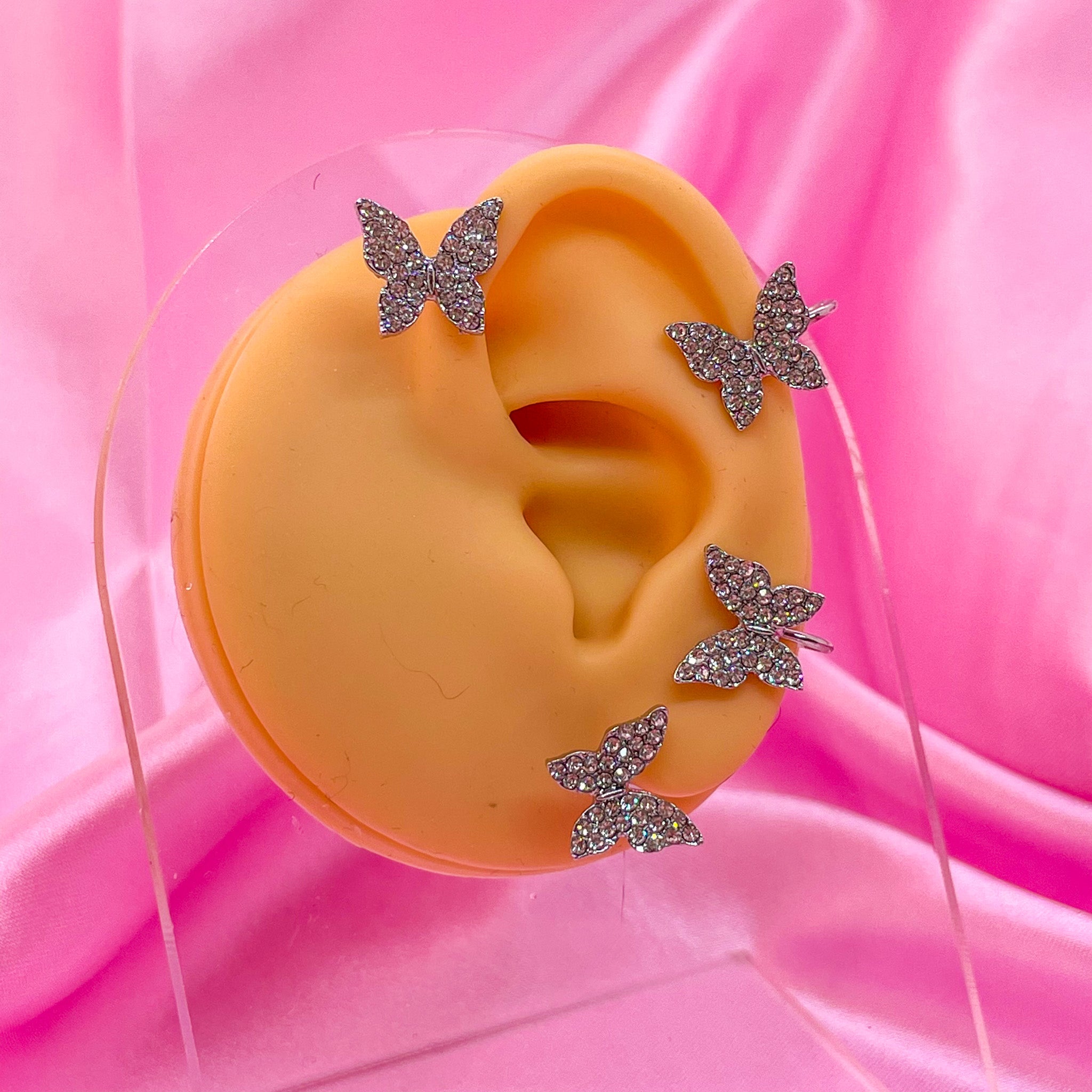 Fake Earpiercing Butterfly