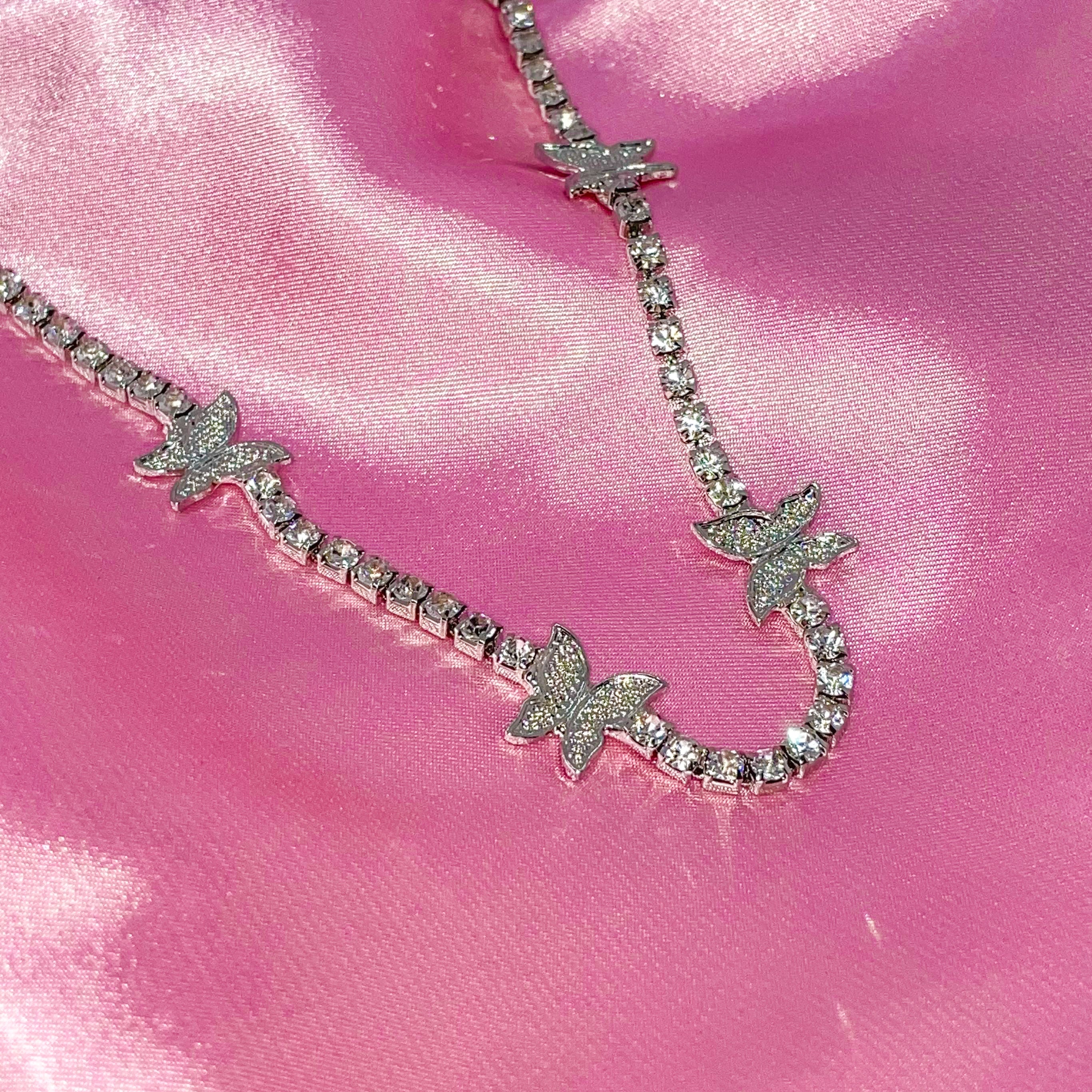 Collier Lil´ Butterfly Iced Out